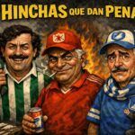 Hinchas que dan pena en Colombia