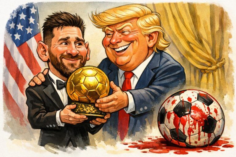 Con Leo la pelota sí se mancha