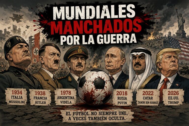 Mundiales manchados por la guerra y el poder